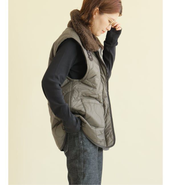 Spick and Span「《別注》J.J.mercer / ジェイジェイマーサー for SS MILITARY VEST」|ダウンベスト・ベスト|