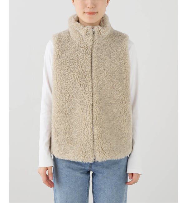 Spick and Span「TICCA / ティッカ WOOLファーベスト」|ダウンベスト・ベスト|