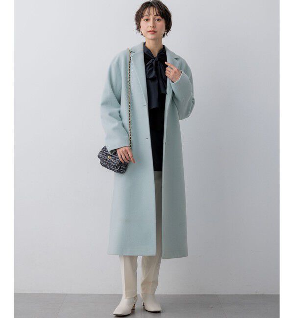 23区「【WEB&一部店舗限定】ウールモッサ チェスターコート」|チェスターコート|