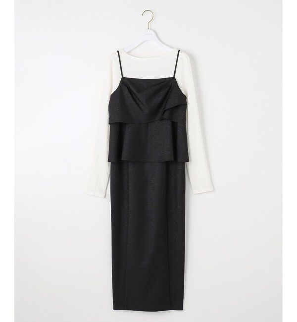 ANY SIS「ビスチェワンピース &times; カットソー セット」|スーツ|