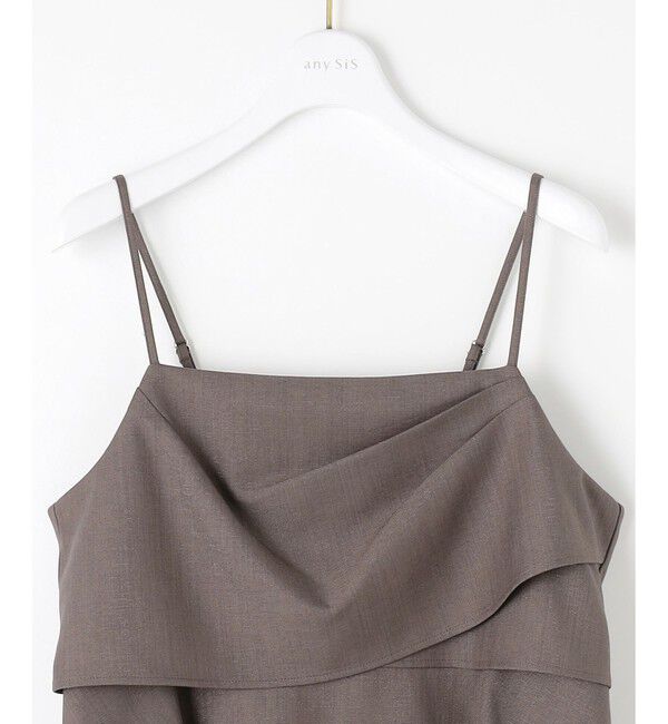 ANY SIS「ビスチェワンピース &times; カットソー セット」|スーツ|