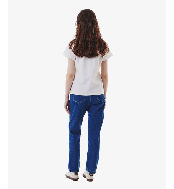 LACOSTE「プレーンデニム テーパードパンツ」|デニム|