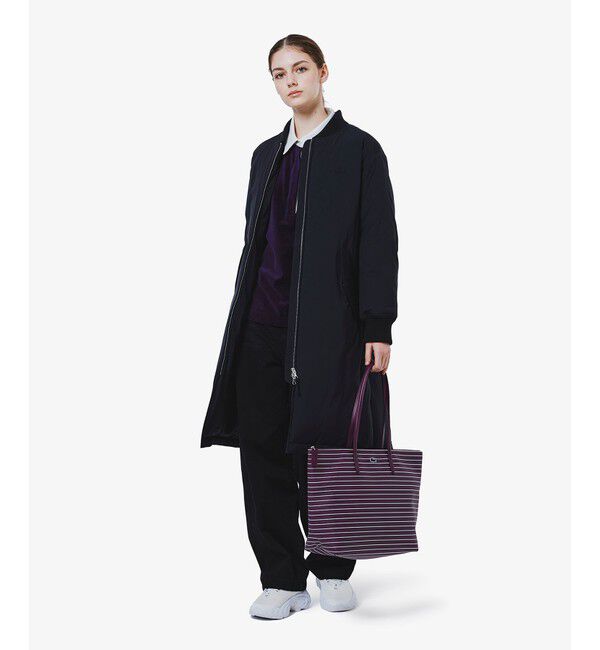 LACOSTE「バレルレッグデニムパンツ」|デニム|