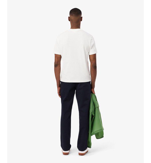 LACOSTE「レギュラーフィットテーパードストレッチチノパンツ」|チノ|