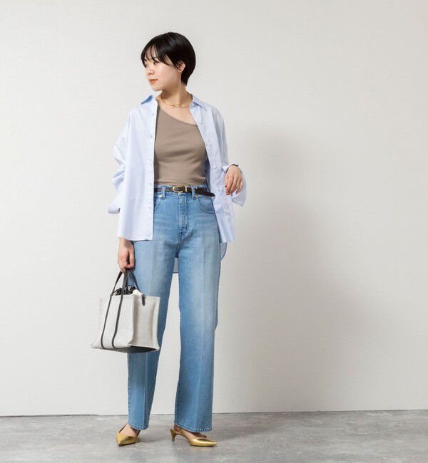 NOLLEY'S sophi「ウォッシャブルカップ付ワンショルタンクトップ」|タンクトップ|