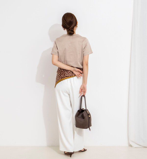 NOLLEY'S「ウォッシャブルベーシックTシャツ」|Tシャツ・カットソー|