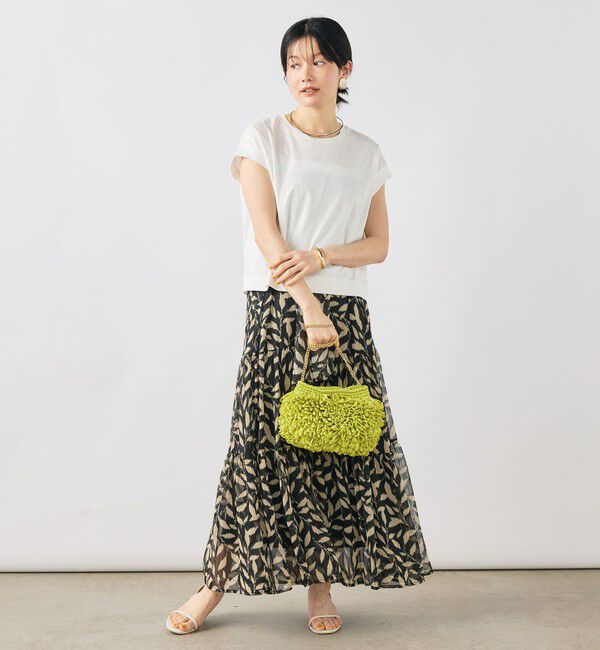 NOLLEY'S「ウォッシャブルワイドノースリーブTシャツ」|Tシャツ・カットソー|