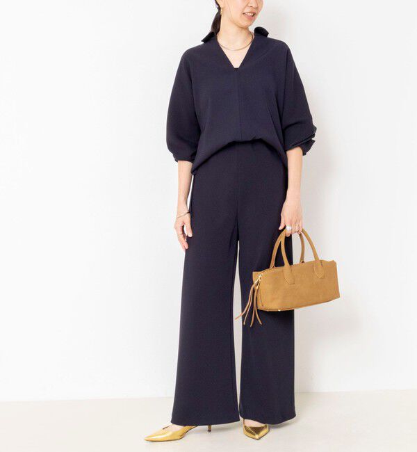 NOLLEY'S sophi「【一部WEB限定カラーアイテム】《セットアップ対応》ウォッシャブルツイルスキッパーシャツ」|シャツ・ブラウス|