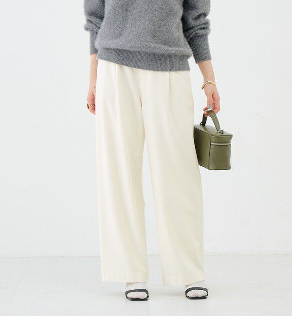 NOLLEY'S sophi「ウォッシャブルサーモサキソニーワイドパンツ」|その他|