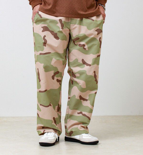 GLOSTER「【人気シリーズ/UNISEX/5色展開】GOODNESS イージーパンツ 無地/迷彩」|チノ|