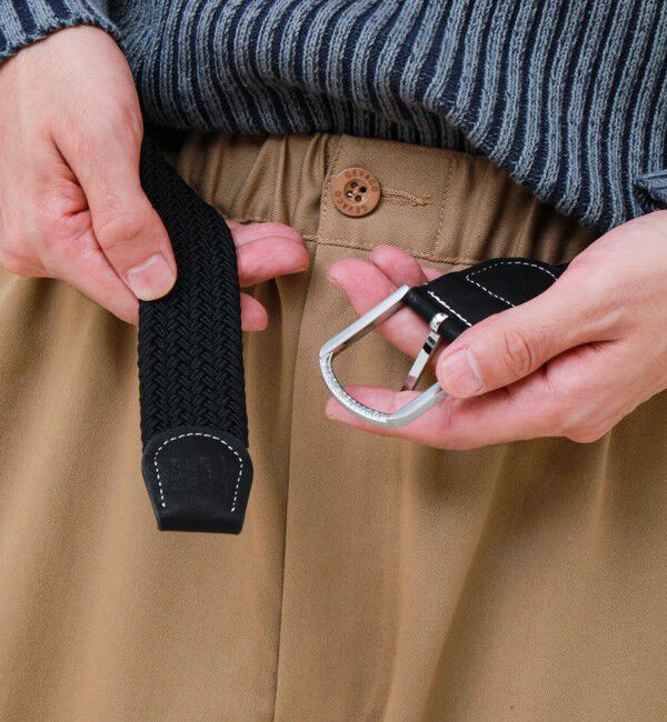 GLOSTER「【SWOLE PANDA/スウォール パンダ】RECYCLED WOVEN BELT メッシュベルト」|ベルト|