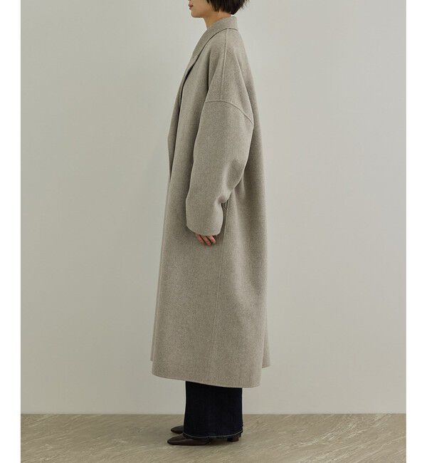 SALON adam et rope'「Super140's シャルムリバーロングコート」|チェスターコート|