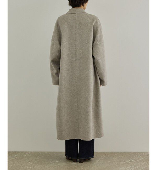 SALON adam et rope'「Super140's シャルムリバーロングコート」|チェスターコート|