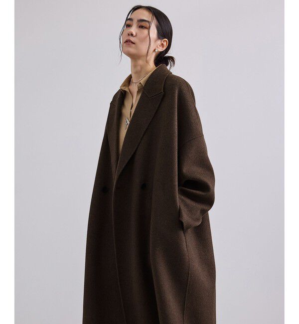 SALON adam et rope'「Super140's シャルムリバーロングコート」|チェスターコート|