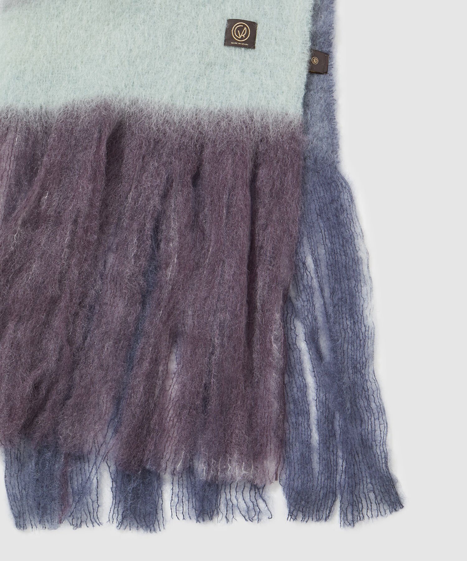 ROPE「【MANTAS EZCARAY(マンタス エスカライ)】 VIEWS MOHAIR STOLE (REF. NIGHT 1-B)」|ストール|