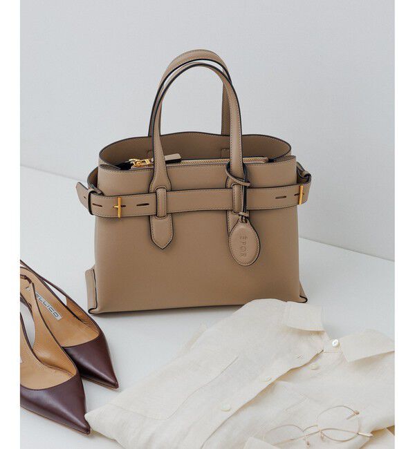 E'POR「【E'POR】A BAG Medium/通勤・26AW」|ハンドバッグ|