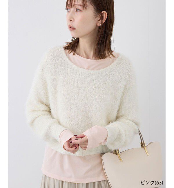 Rope&rsquo;Picnic「シアーカットクルーネックプルオーバー」|Tシャツ・カットソー|