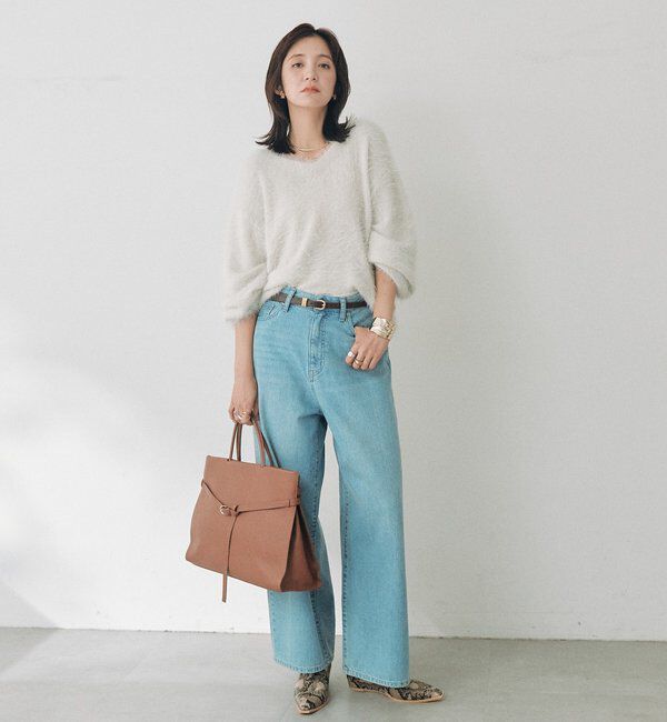  「【A・MONN】handsome DENIM PANTS」|デニム|