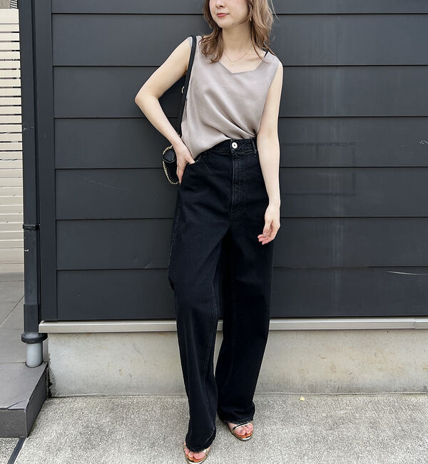 Rouge vif「【upper hights/アッパーハイツ】THE OLIVIA　リラックスワイ」|デニム|