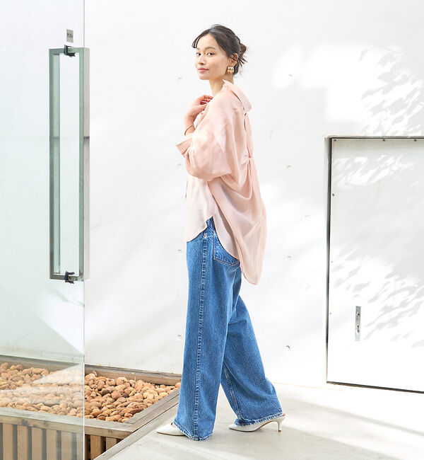 Rouge vif「【upper hights/アッパーハイツ】THE OLIVIA　リラックスワイ」|デニム|