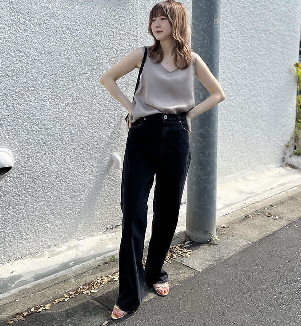 Rouge vif「【upper hights/アッパーハイツ】THE OLIVIA　リラックスワイ」|デニム|
