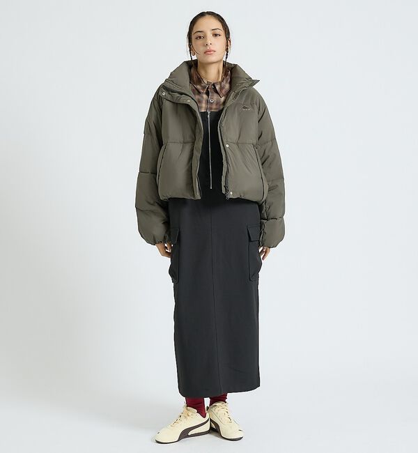Rouge vif「【KELTY/ケルティ】インサレーションクロップドジャケット / 中綿ブルゾン」|ダウン|