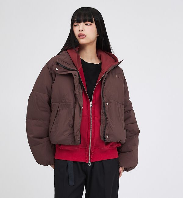 Rouge vif「【KELTY/ケルティ】インサレーションクロップドジャケット / 中綿ブルゾン」|ダウン|