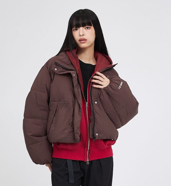 Rouge vif「【KELTY/ケルティ】インサレーションクロップドジャケット / 中綿ブルゾン」|ダウン|