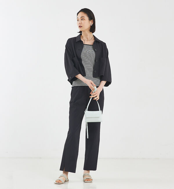 qualite「【セットアップ対応】2WAYストレッチストレートパンツ」|その他|
