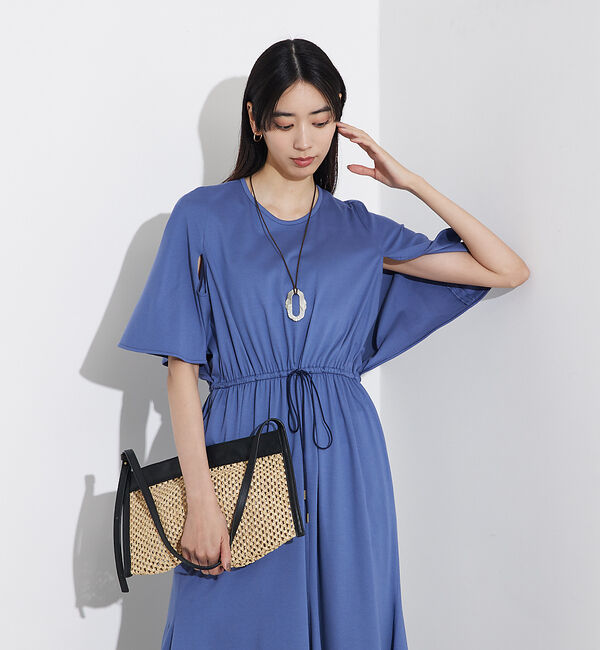 qualite「ケープワンピ」|ワンピース|