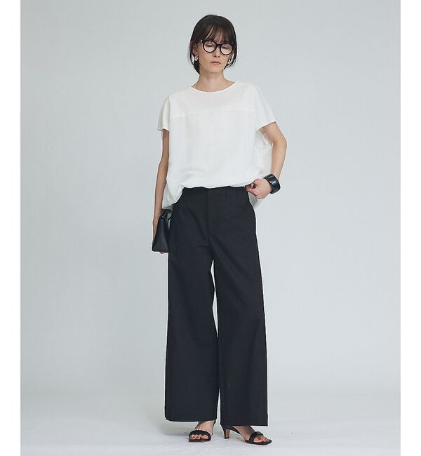 qualite「TCツイルワイドパンツ」|その他|