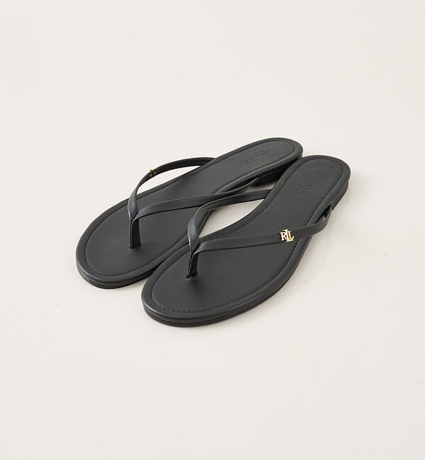 The Store by C' 「【POLO RALPH LAUREN 】RAQUEL／レザーフリップフロップ」|サンダル|