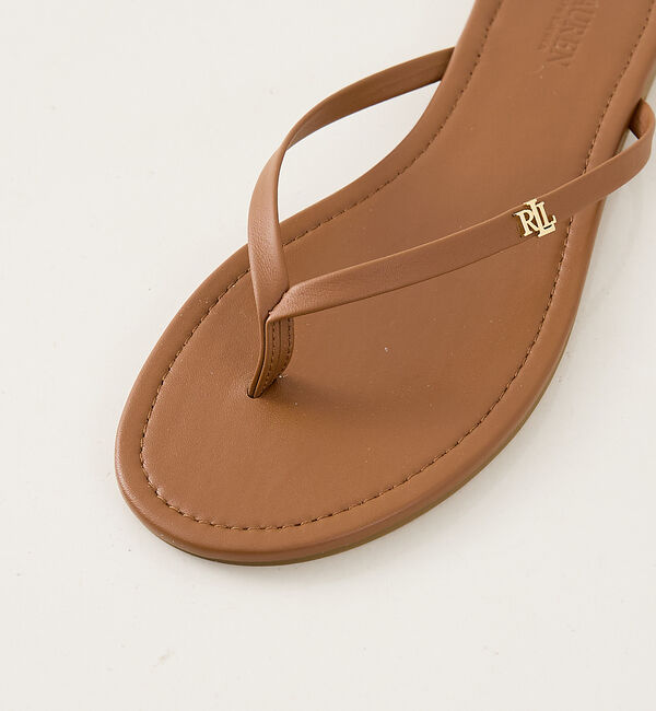 The Store by C' 「【POLO RALPH LAUREN 】RAQUEL／レザーフリップフロップ」|サンダル|