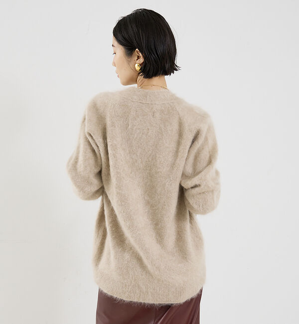 The Store by C' 「【COCUCA】カシミヤファーカーディガン」|カーディガン|