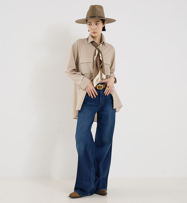 The Store by C' 「【Citizens of Humanity】LYRA LONG WIDE LEG」|デニム|