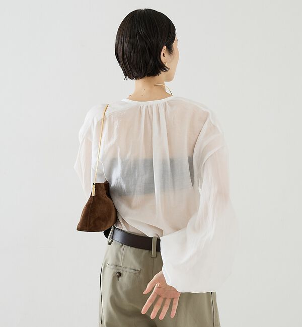 The Store by C' 「【COCUCA】ボリュームスリーブブラウス」|シャツ・ブラウス|
