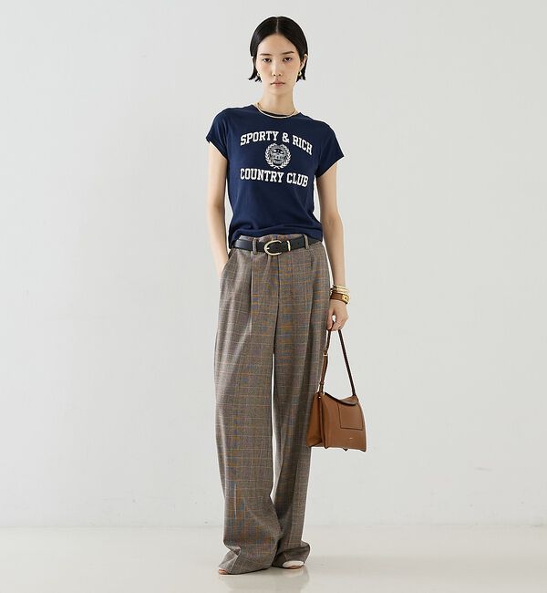 The Store by C' 「【Sporty&Rich】Varsity Crest Essential Tee」|Tシャツ・カットソー|