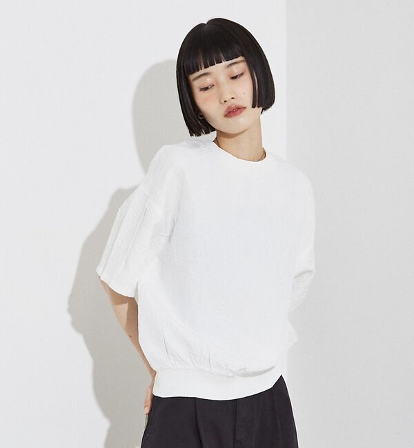 NOMINE「シワ加工 リンクル Tシャツ」|Tシャツ・カットソー|