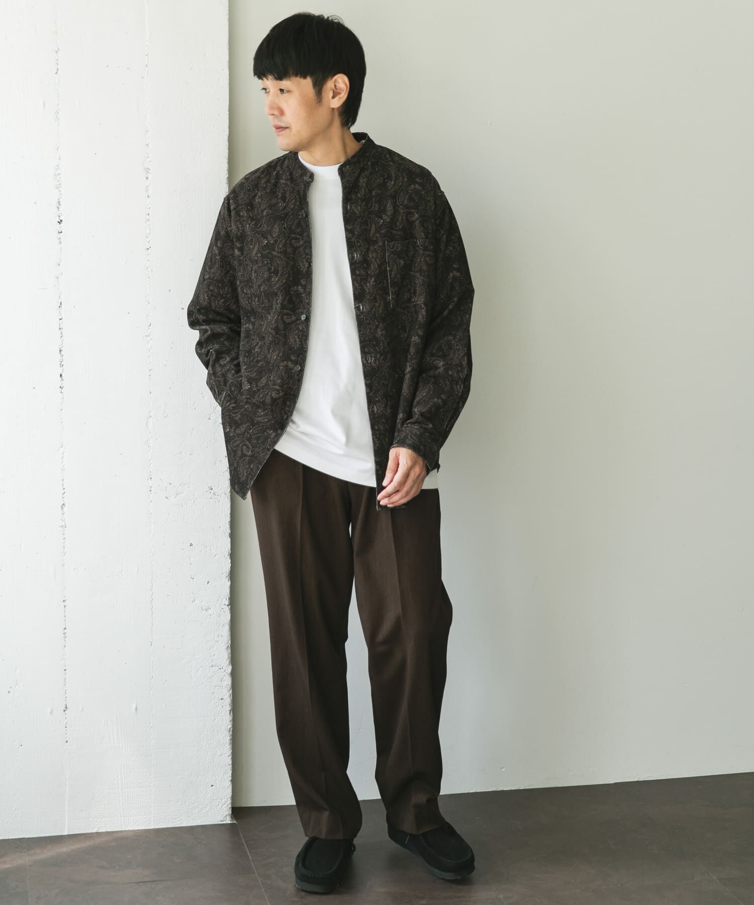 URBAN RESEARCH DOORS「『仁村紗和さん着用』『UR TECH』完声2タックワイドトラウザー」|その他|