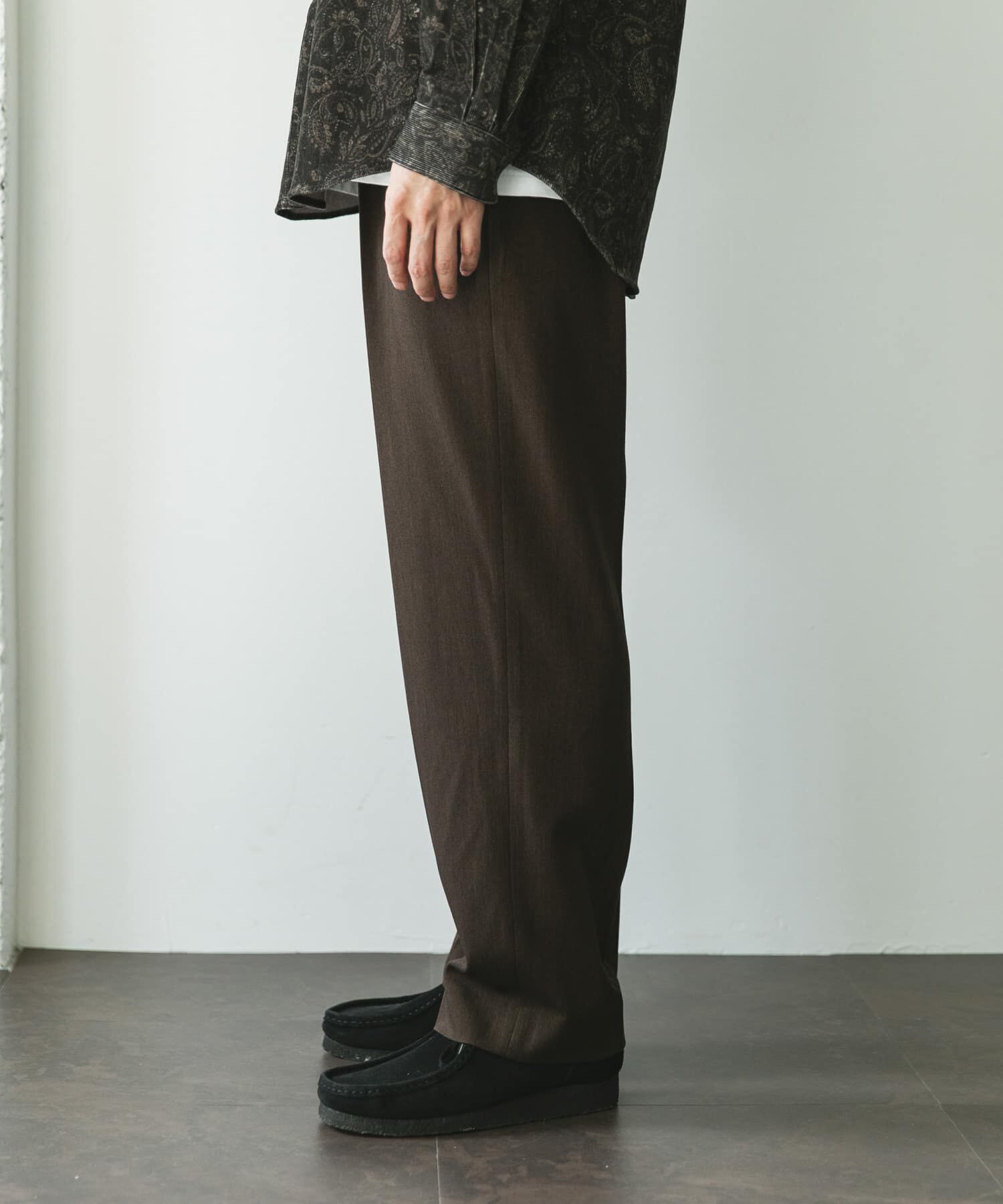 URBAN RESEARCH DOORS「『仁村紗和さん着用』『UR TECH』完声2タックワイドトラウザー」|その他|