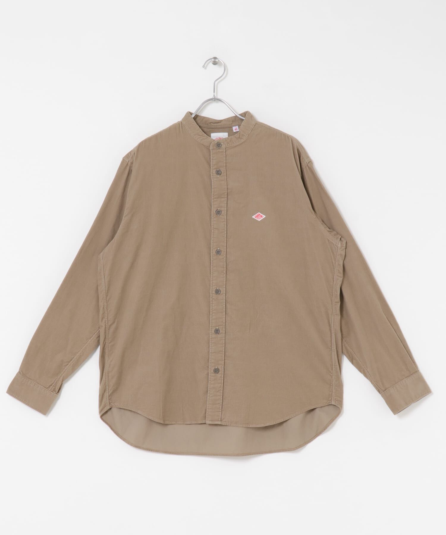 URBAN RESEARCH DOORS「DANTON　BAND COLLAR SHIRTS LONG-SLEEVE」|シャツ・ブラウス|