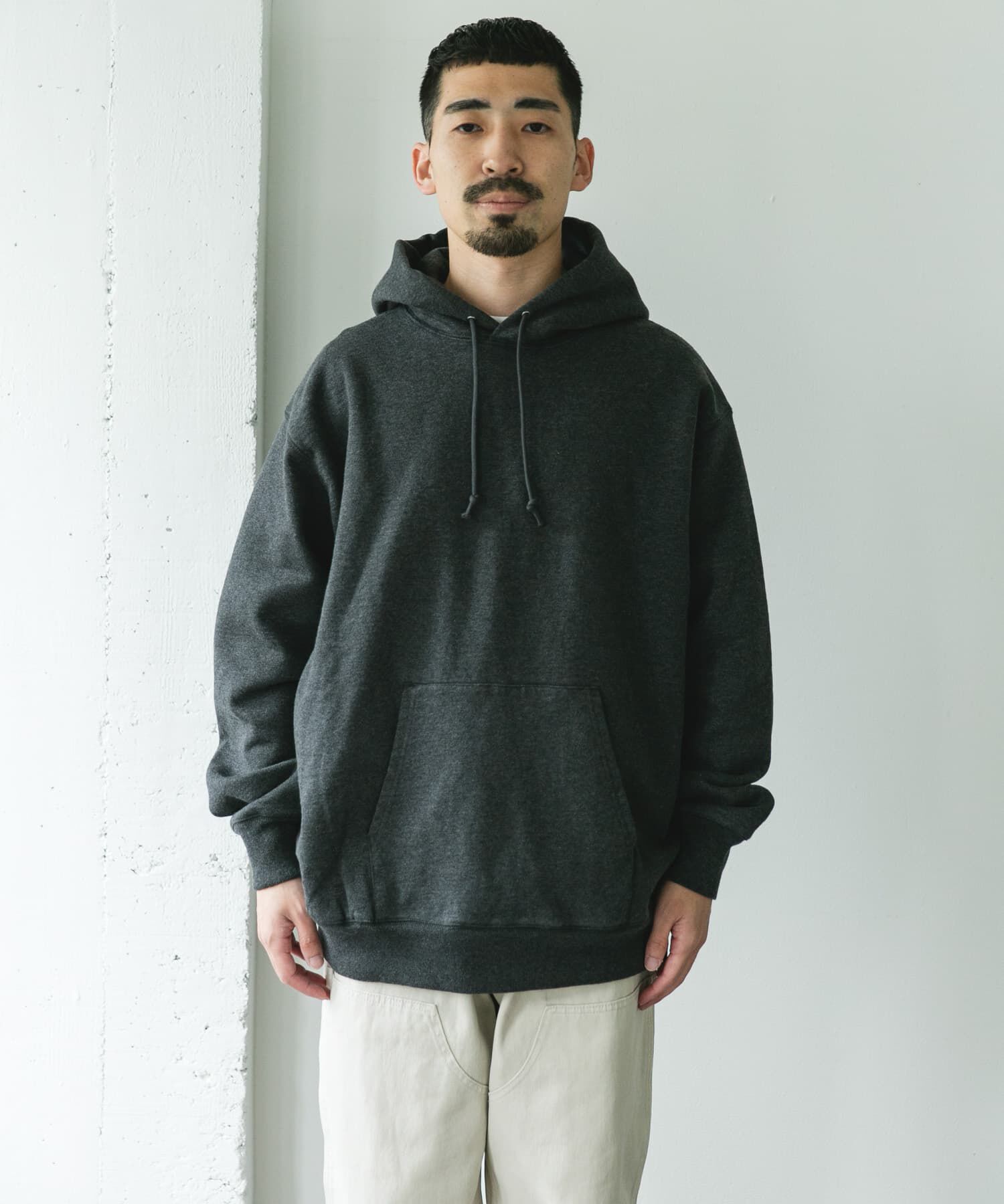 URBAN RESEARCH DOORS「裏起毛プルオーバーフーディー」|パーカー|