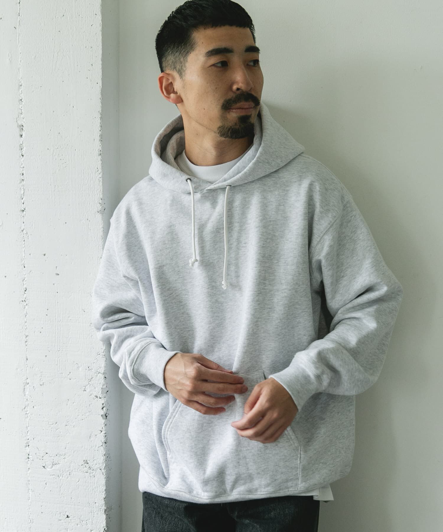 URBAN RESEARCH DOORS「裏起毛プルオーバーフーディー」|パーカー|