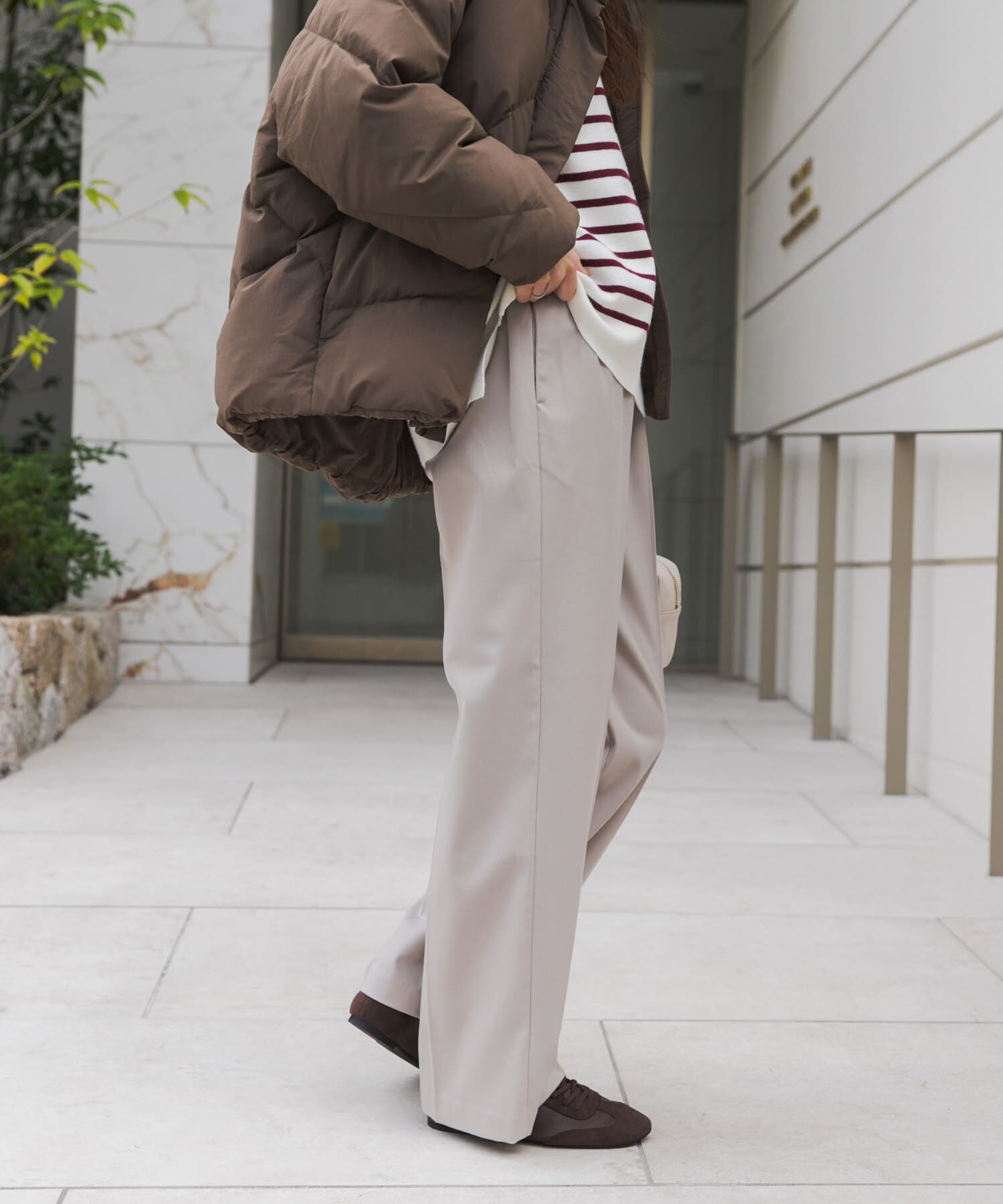 URBAN RESEARCH DOORS「『UR TECH』ウラキモウストレートイージーパンツ」|その他|