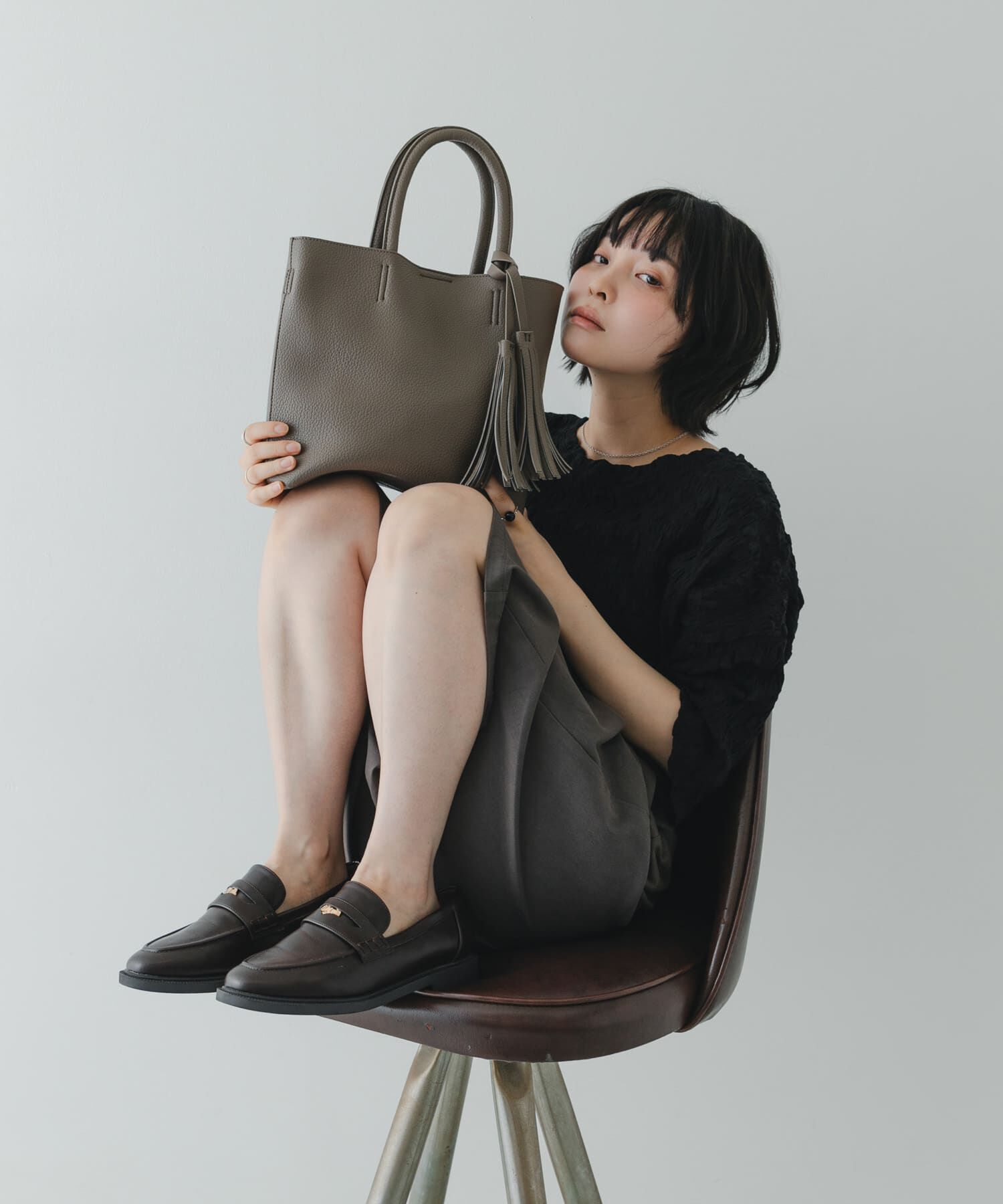 RODE SKO「『Sサイズ』タッセル軽量2WAYプチトートバッグ」|トートバッグ|