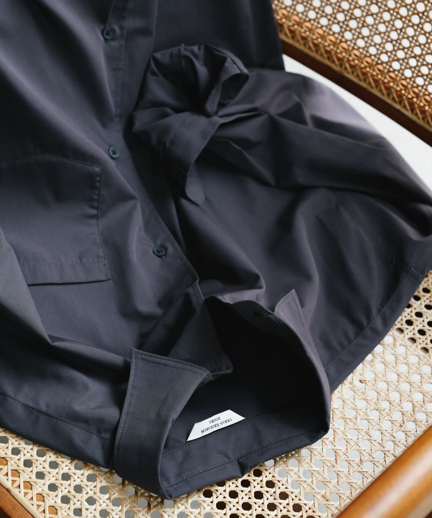 URBAN RESEARCH DOORS「『速乾/イージーケア/UVカット』『URTECH』Aircare ロングスリーブシャツ 26AW」|シャツ・ブラウス|