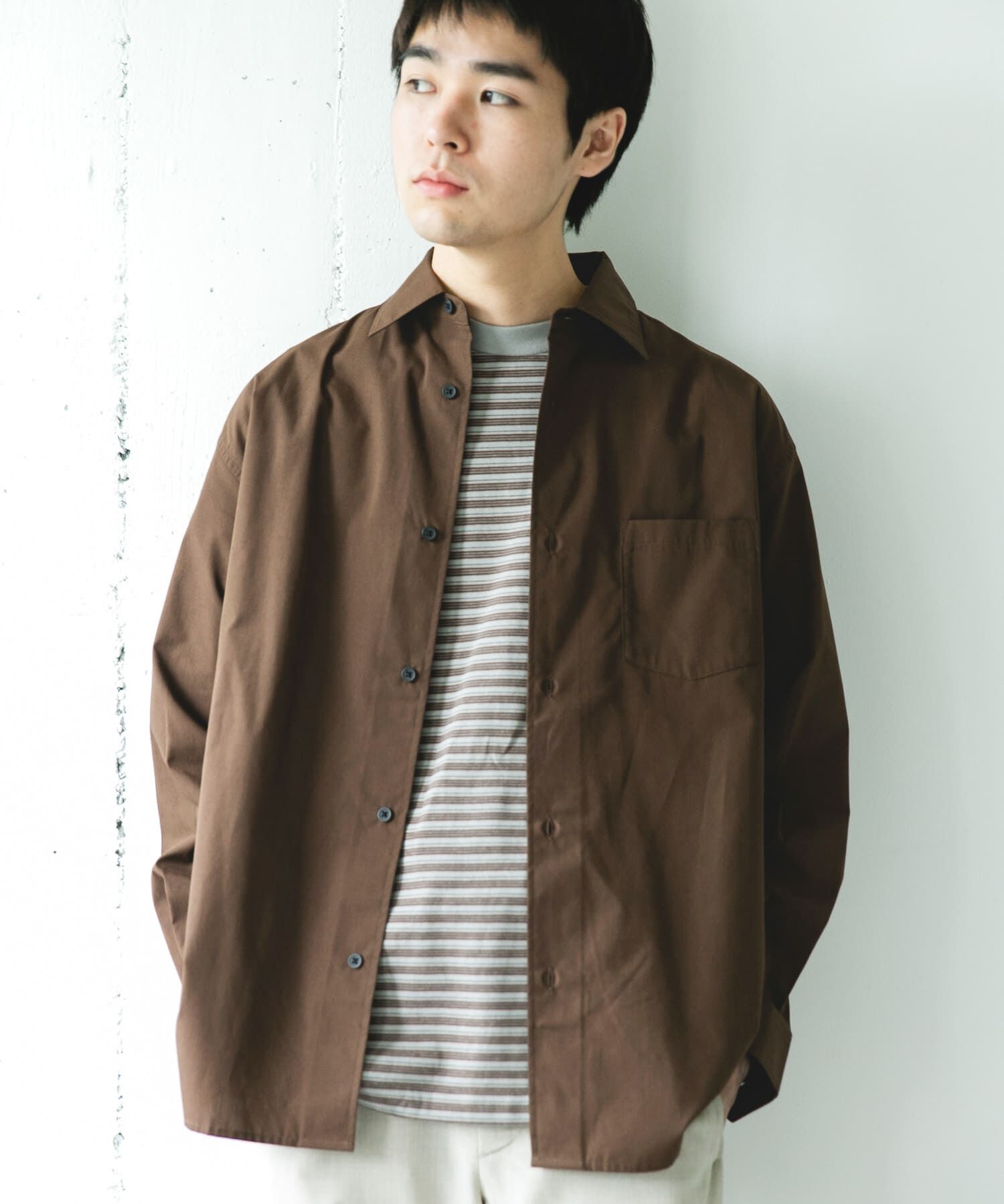 URBAN RESEARCH DOORS「『速乾/イージーケア/UVカット』『URTECH』Aircare ロングスリーブシャツ 26AW」|シャツ・ブラウス|