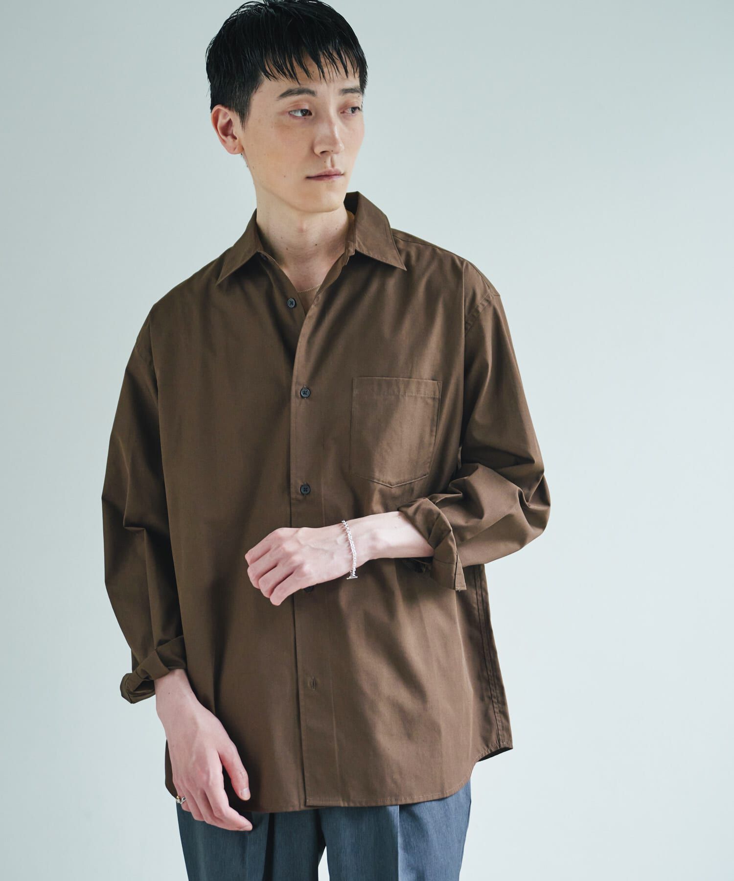 URBAN RESEARCH DOORS「『速乾/イージーケア/UVカット』『URTECH』Aircare ロングスリーブシャツ 26AW」|シャツ・ブラウス|