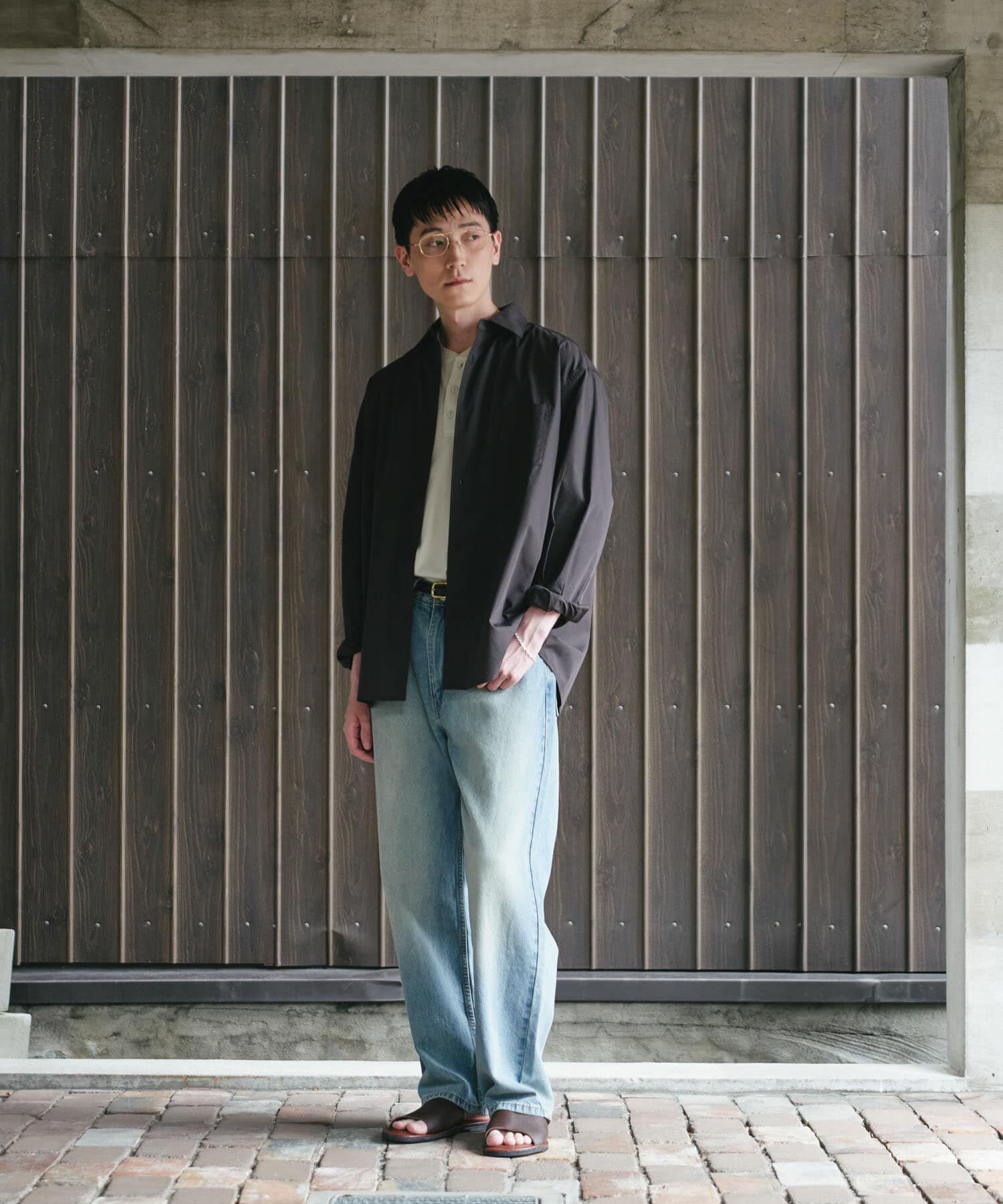 URBAN RESEARCH DOORS「『速乾/イージーケア/UVカット』『URTECH』Aircare ロングスリーブシャツ 26AW」|シャツ・ブラウス|