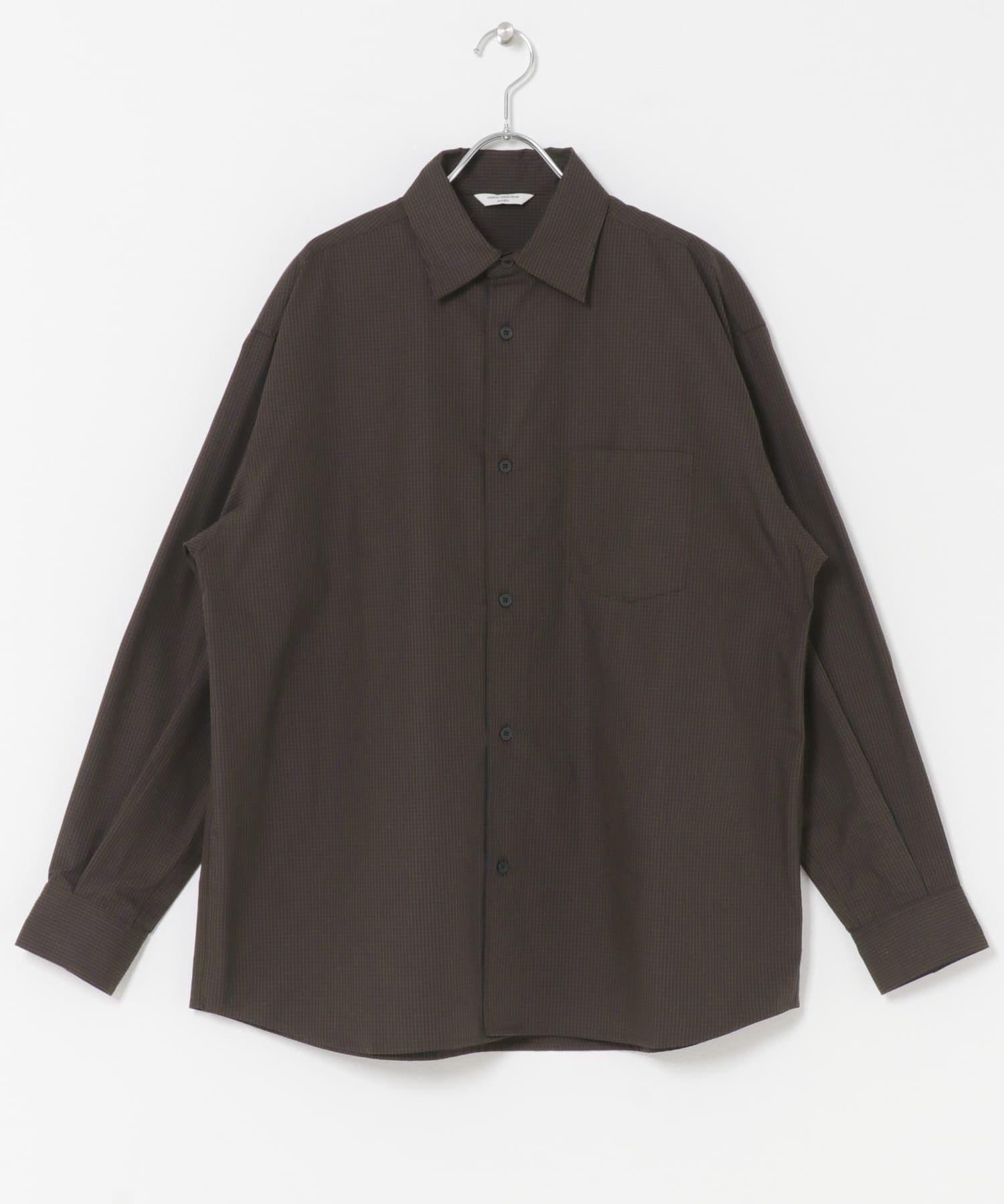 URBAN RESEARCH DOORS「『速乾/イージーケア/UVカット』『URTECH』Aircare ロングスリーブシャツ 26AW」|シャツ・ブラウス|